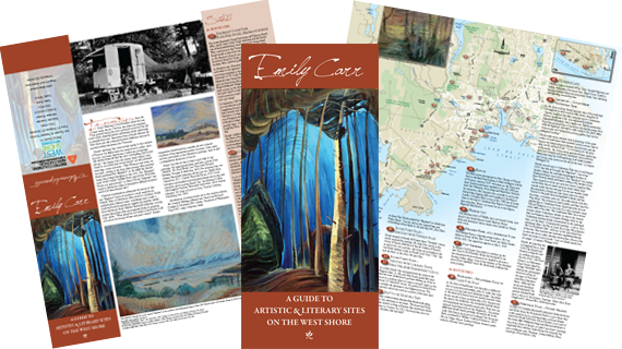 Emily Carr Guide and Map