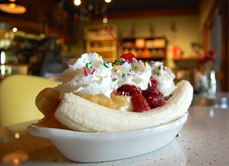 the Sugar Shack Ice Cream and Bake Shop