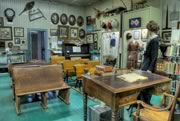 inside the Metchosin School Museum