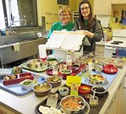 the kitchen at Wild ARC has to provide a diverse menu