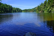 on Matheson Lake