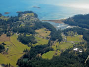 aerial view of Tower Point and Witty's Lagoon